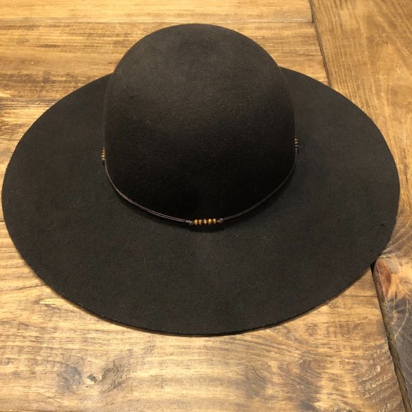 REI Accessories - REI Dark Brown 100% Wool Brimmed Hat